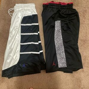 Jordan Concord 11s Black Cement 3s Shorts Medium